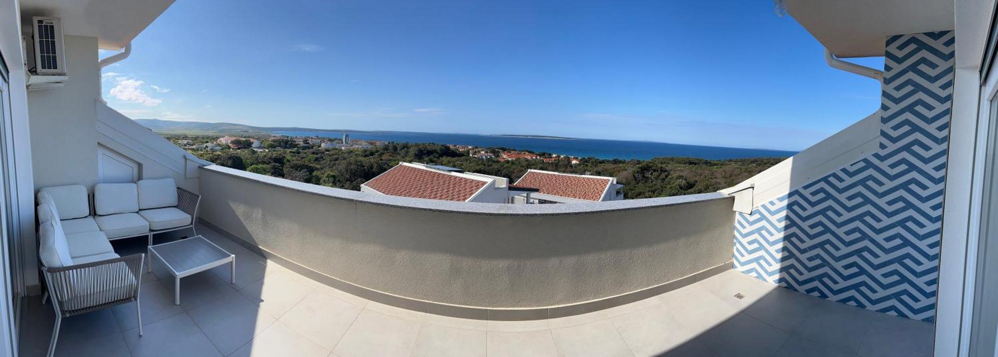 Penthouse Sky Deluxe Apartamento Novalja Exterior foto