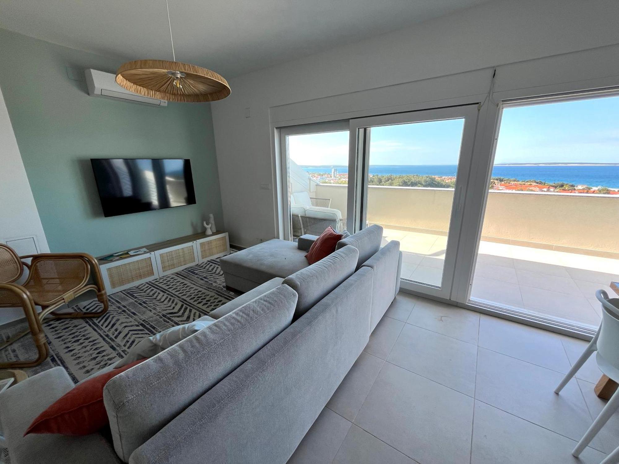 Penthouse Sky Deluxe Apartamento Novalja Exterior foto